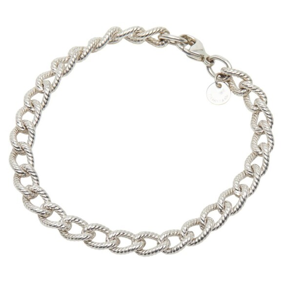 TIFFANY Authentic Silver Charm Bracelet